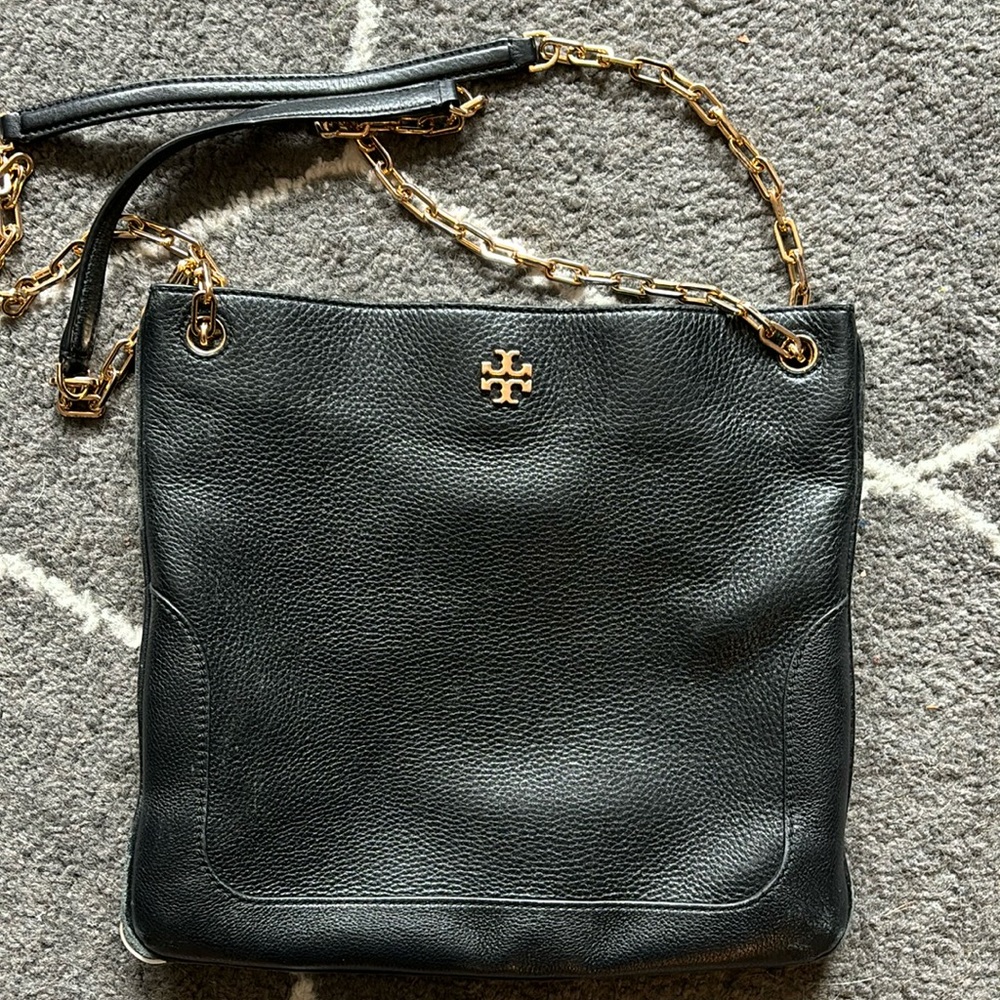 Tory Burch Black Frida Shoulder Bag/Crossbody